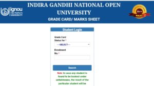 IGNOU June 2025 TEE Marksheets