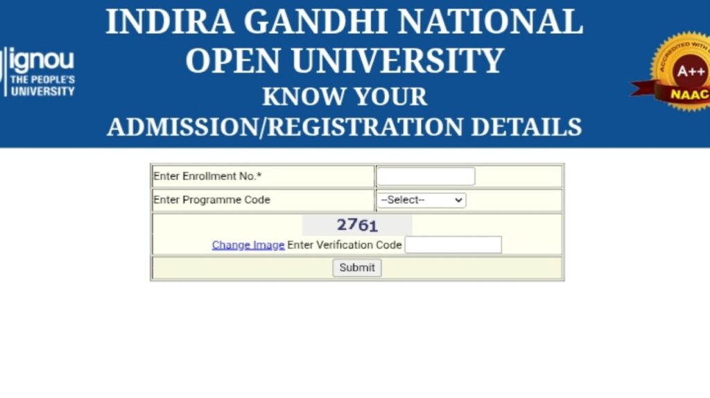 IGNOU Admission Status 2025 - Check Now